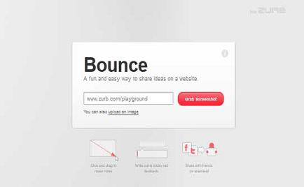 Preview Of “ Bounce “  Application