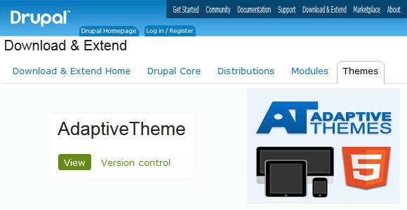 Adaptive Drupal Theme