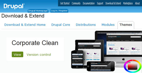 Corporate Clean Drupal Theme