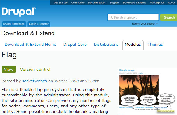 Flag - Drupal Module